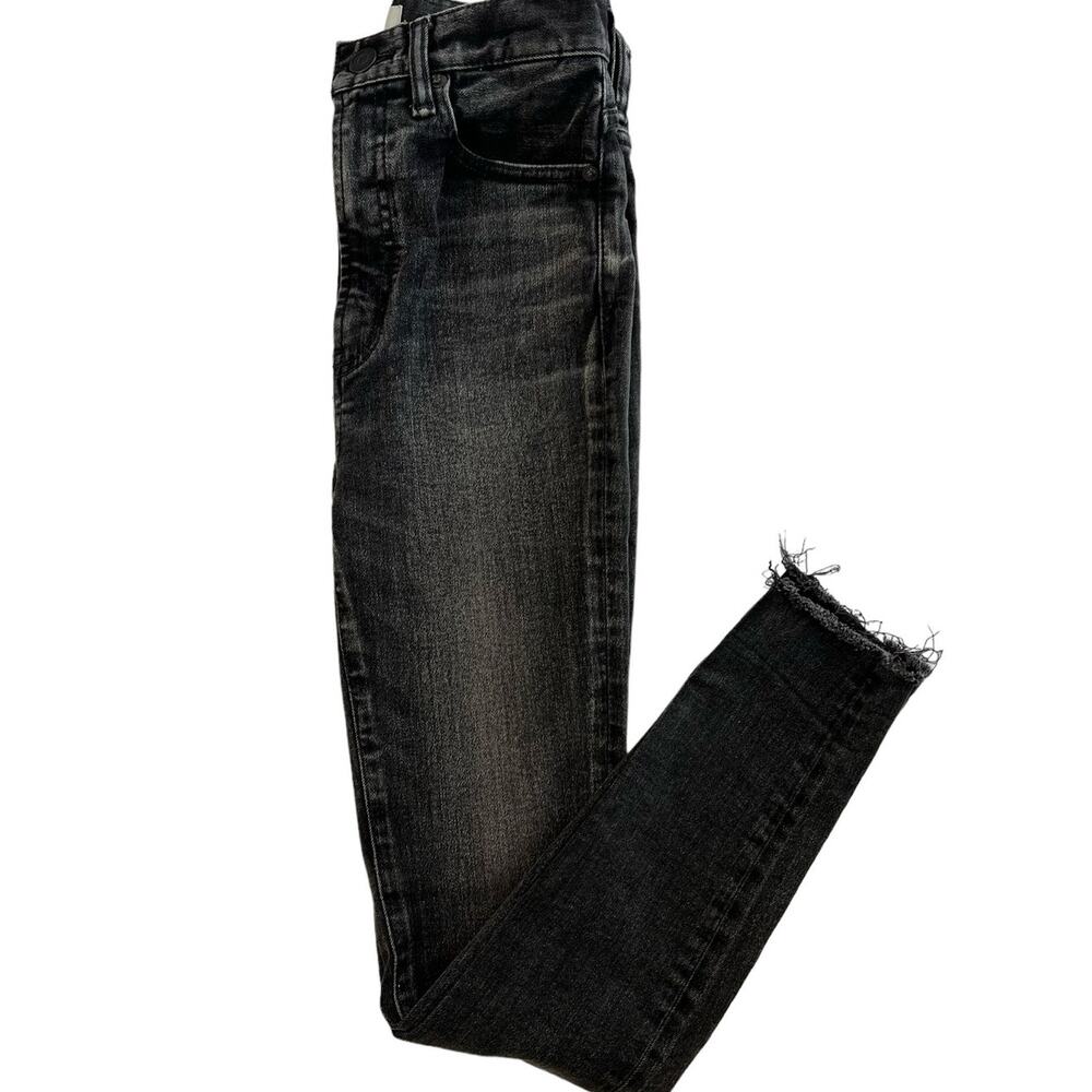 MOUSSY | high rise in gray black wash Japanese designer denim jeans | size 24